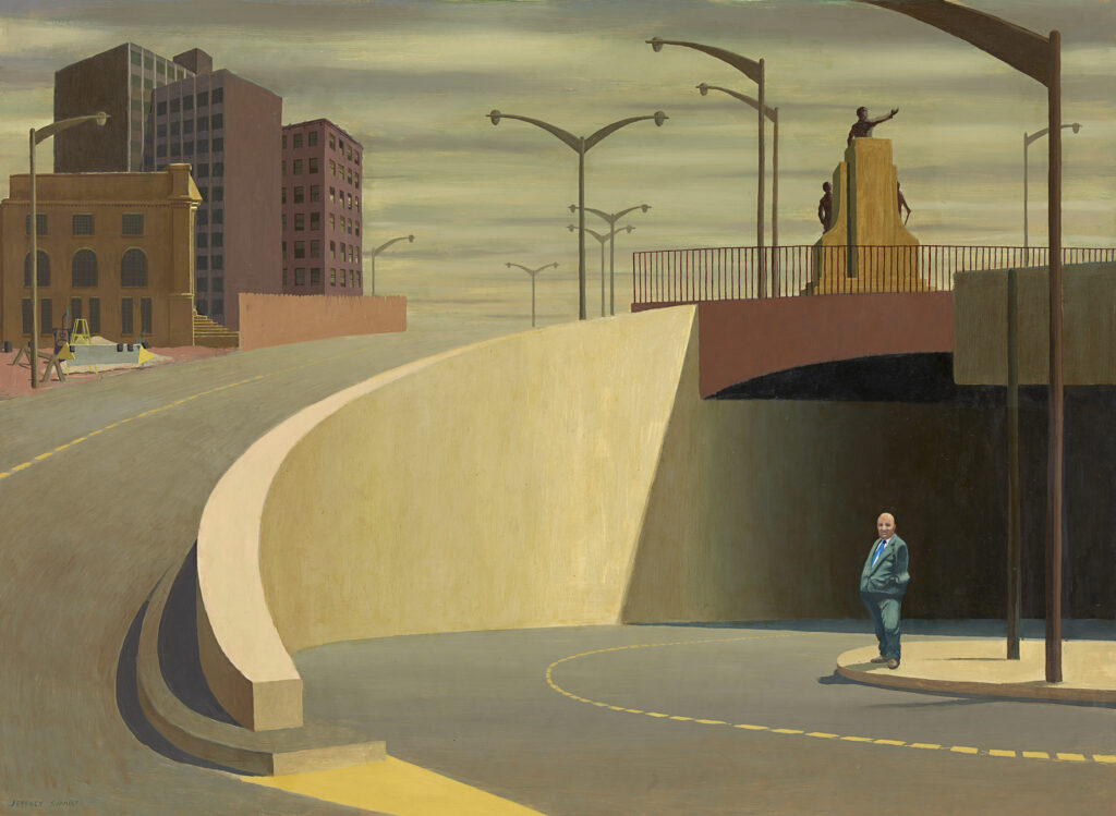 je prendrai le prochain - Jeffrey Smart : Cahill Expressway, 1962