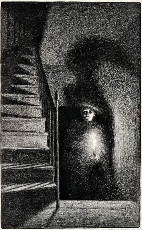 l'ombre et la lumière - Tyra Kleen (1874-1951) : Light and Shadows, 1907 