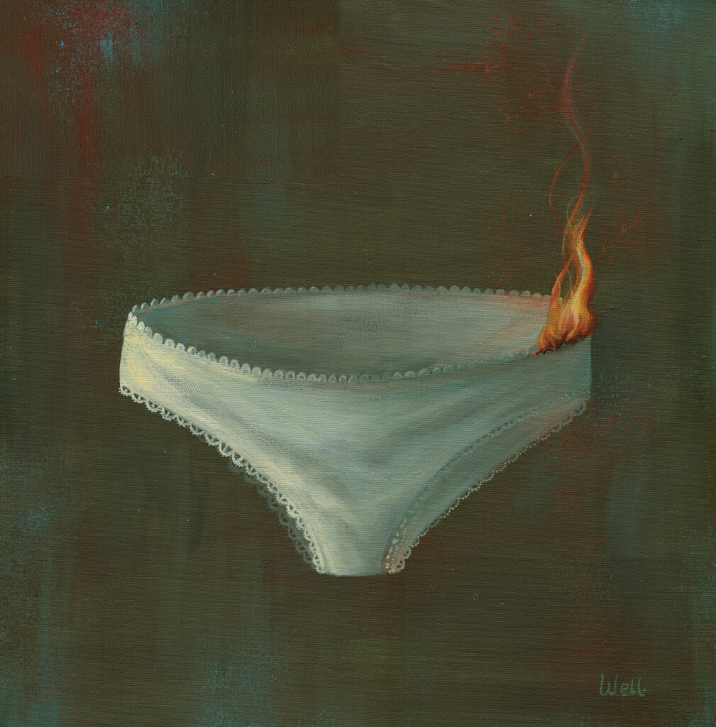 Portrait de la jeune fille en feu - Alice Wellinger, slip