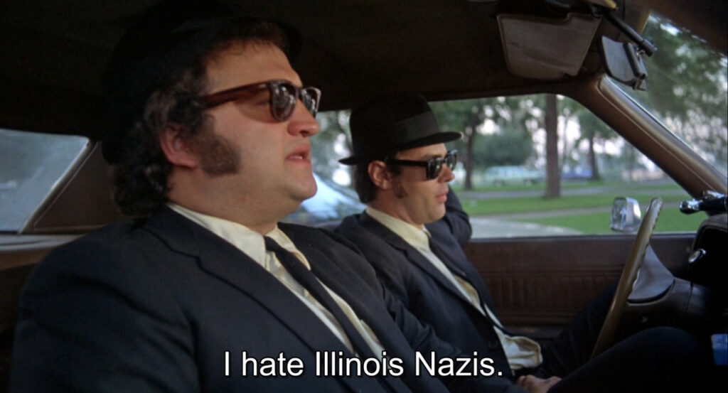 chasseurs de nazis - The Blues Brothers, John Landis, 1980