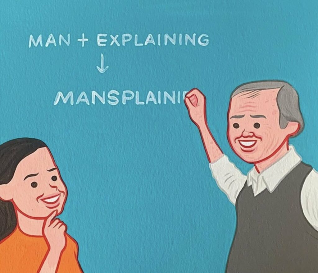 comment expliquer le mansplaining aux femmes