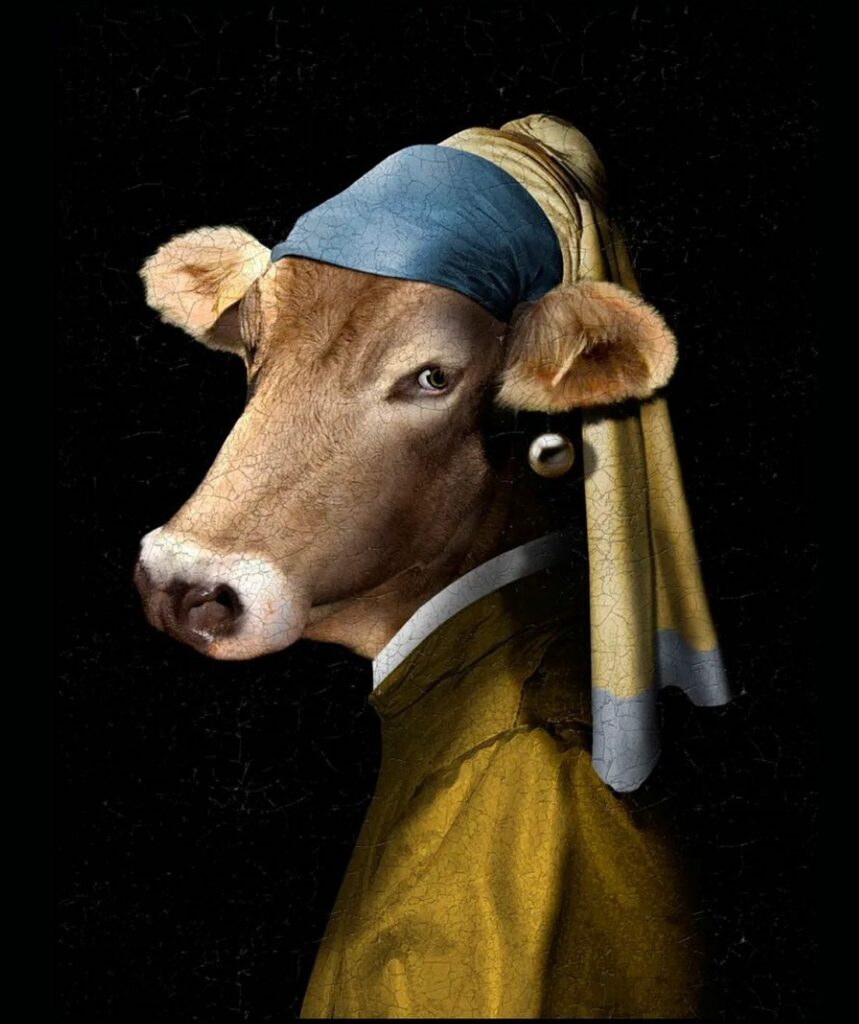 Vermeer : la génisse à la perle 1665