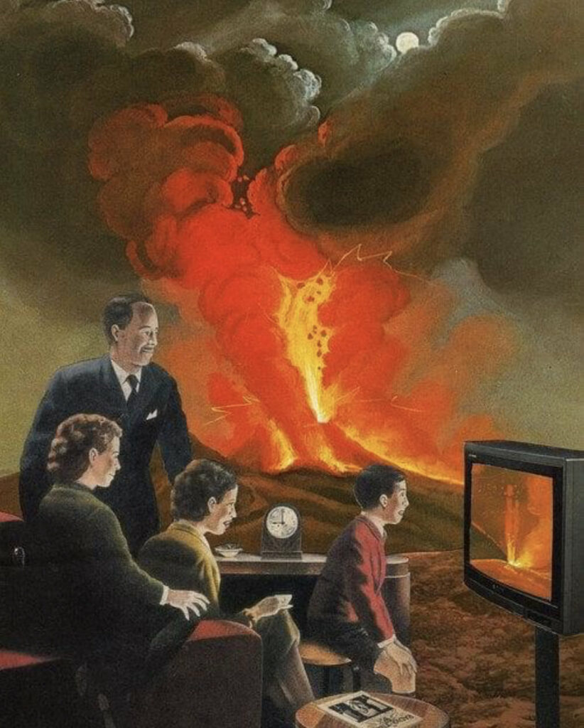 le soir, on regardait la fin du monde sur BFMTV. Joe Webb