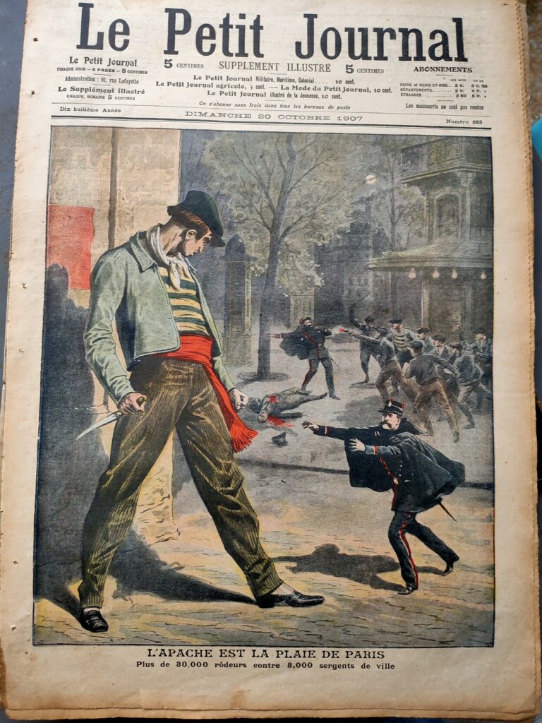 qui sont ces apaches qui terrorisent les braves gens ? 
Supplément illustré, Le petit journal du 20 octobre 1907