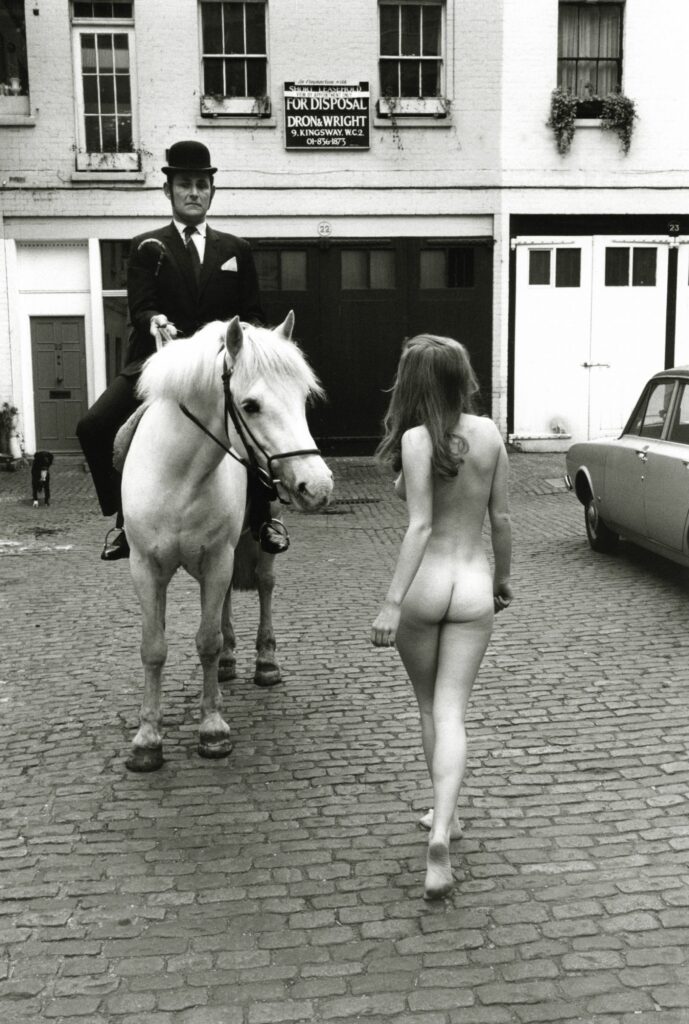 chapeau melon et bites de cuir. Frank Habicht, Londres 1969