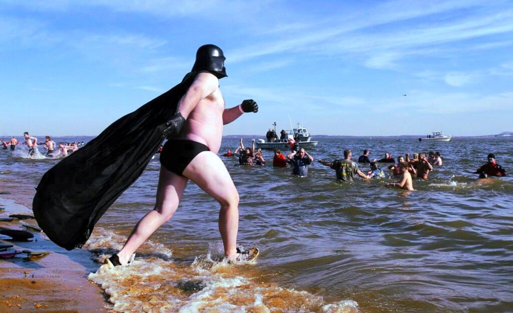alors - on n'attend pas Dark Vador ? Patrick Darth Vader à la plage