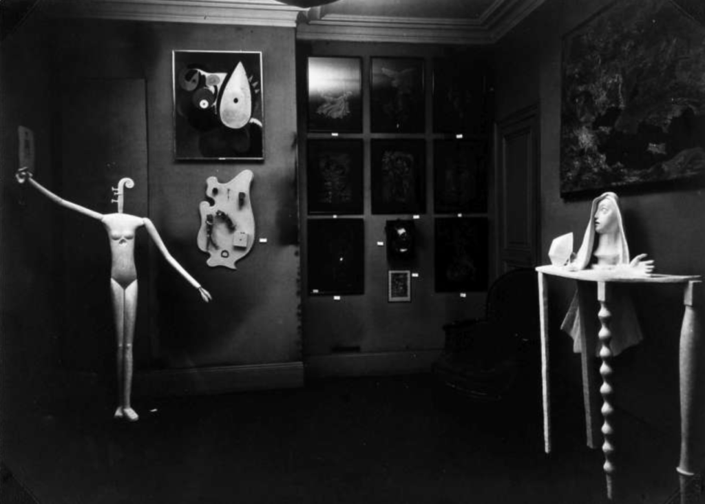 bonjour mon amour. Man Ray Exposition internationale du surréalisme, Galerie Pierre Colle, Paris 1933