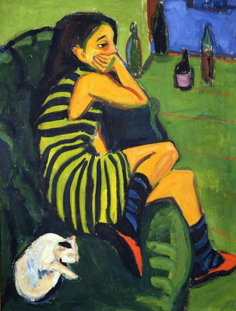 dimanche 17H30. Ernst Ludwig Kirchner, 1910