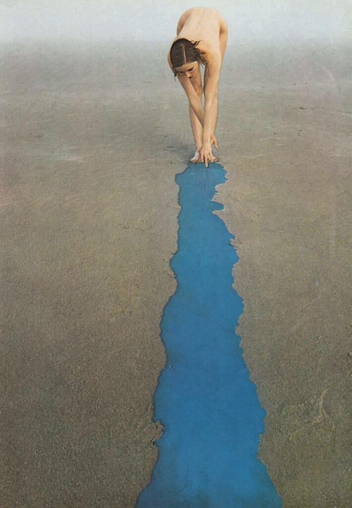 tous les ruisseaux mènent à la mer. Guy Bourdin