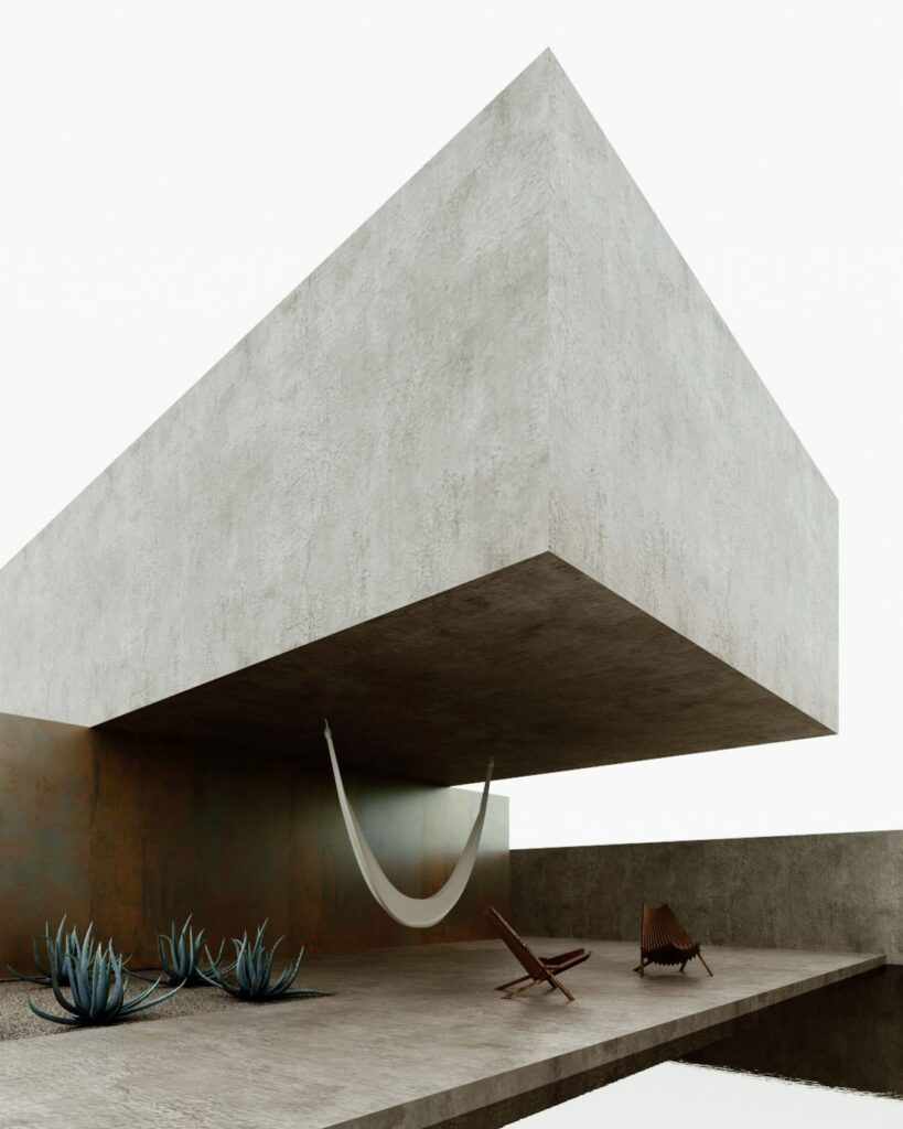 la petite terrasse de Monsieur Damoclès. Mexican House by ULI architects