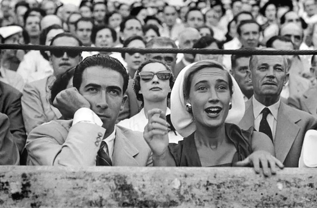 Bullfight at San Fermín Festival, 1952