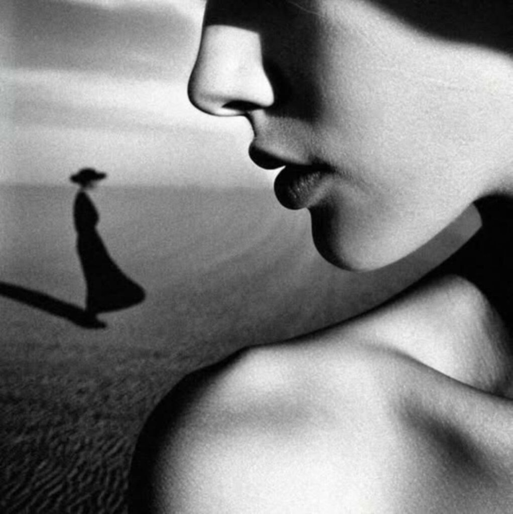 portrait de femme en perspective