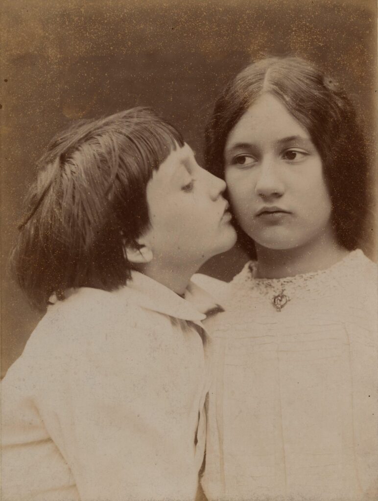 un matin chez les Zola, le baiser du frère