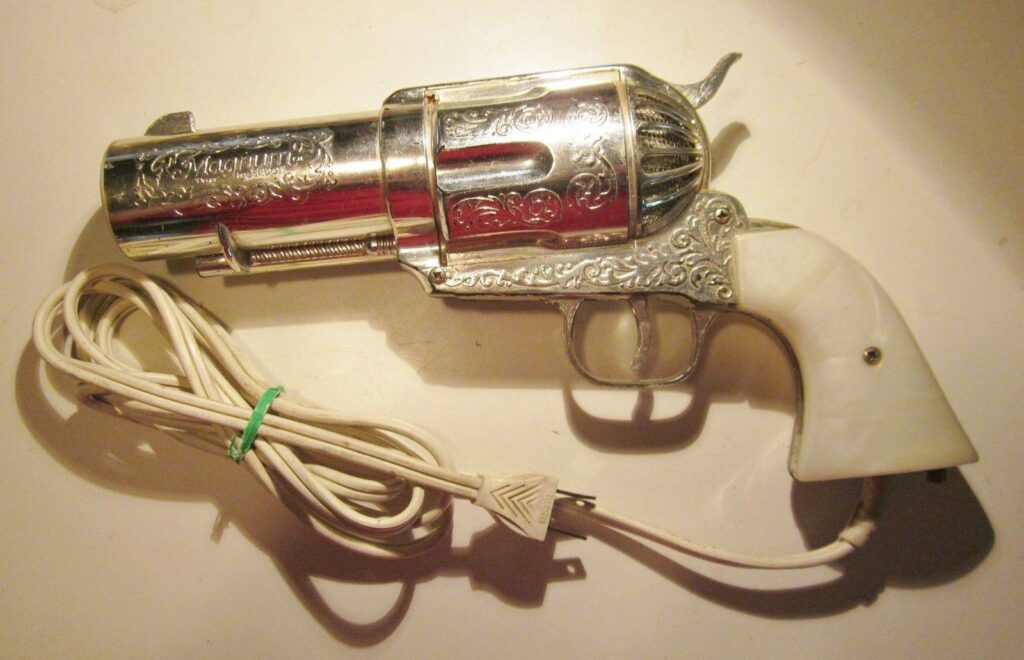 sèche-cheveux revolver Magnum 357